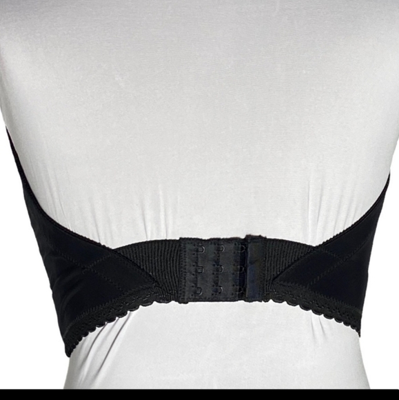 VICTORIAS SECRET GOLD LABEL VINTAGE BLACK LACE CORSET SIZE 36B - Picture 4 of 16